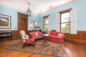 King Suite with Private Balcony (Rutledge) room in Governor's House Inn