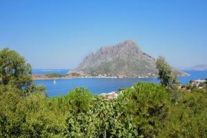 The little house on the hill of Myrties Kalymnos Greece