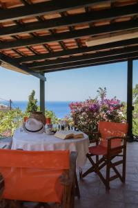 The little house on the hill of Myrties Kalymnos Greece