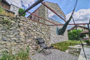 Renovated historic barn in mountain village