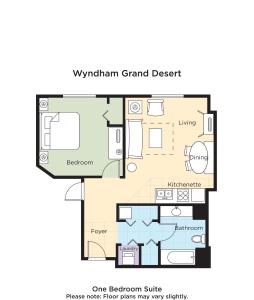 One-Bedroom Apartment - No Resort Fees room in Club Wyndham Grand Desert