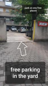 Zagreb center free parking