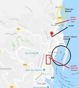 Charmant studio climatisé à 300m du port. Refait à neuf.