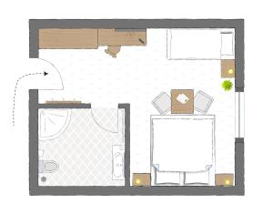Standard Double Room room in Gästehaus Toferer