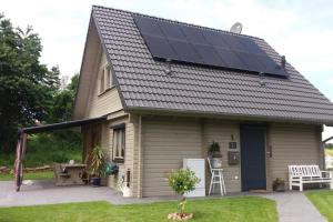 Chata Ferienhaus im Lochfeld - Romantisches Blockhaus Vielbrunn Německo