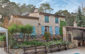 Maisons de vacances Awesome Home In La Roquette Sur Siagne With 3 Bedrooms, Wifi And Outdoor Swimming Pool : photos des chambres