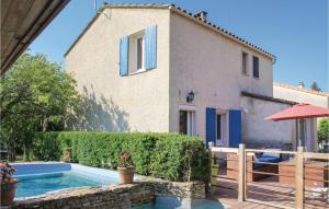 Maisons de vacances Amazing Home In St Paul Trois Chteaux With Wifi, Private Swimming Pool And Outdoor Swimming Pool : photos des chambres