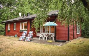 Beautiful Home In Hjrnarp With Sauna, Outdoor Swimming Pool And Wifi