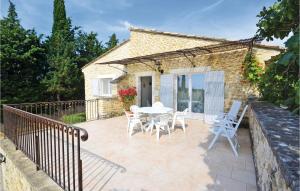 Awesome Home In Montbrison Sur Lez With 3 Bedrooms, Private Swimming Pool And Outdoor Swimming Pool