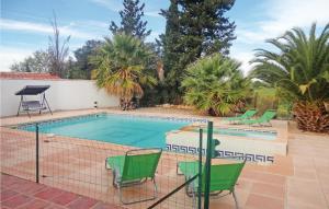 Maisons de vacances Amazing Home In Aspiran With 4 Bedrooms, Private Swimming Pool And Outdoor Swimming Pool : photos des chambres