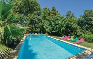 Awesome Home In Jonquires With Wifi, Private Swimming Pool And Outdoor Swimming Pool