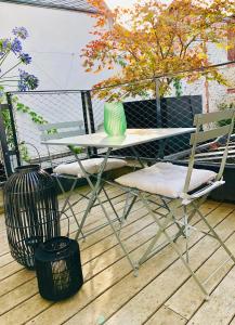 Maisons de vacances Maison d'architecte en plein coeur d'Honfleur avec bain nordique : photos des chambres