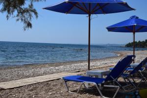 Alexandros Apartments , Beachfront Retreat near Petalidi with Private Sunbeds & Sea View