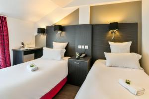 Hotels Hotel Logis Laurent Rodriguez : Chambre Lits Jumeaux