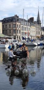 Appartements L'escale honfleuraise : photos des chambres