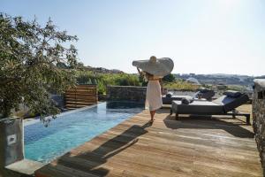 Suite with Private Pool room in Ikies of Mykonos