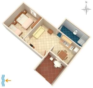 Apartments with a parking space Metajna Pag 4127