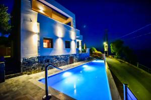 Sea Front Panorama Villa Private Pool Heraklio Greece