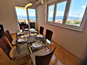 Apartment Makarska, panoramic sea & mountains view, Čuček