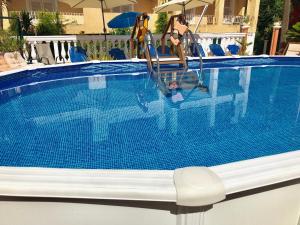 jenny's villa pool Corfu Greece