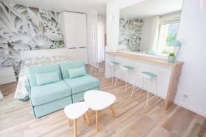 Appartements Splendide studio Design frontiere Monaco : photos des chambres