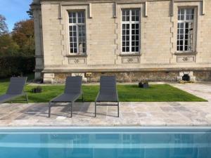 Appartements Castle Appartment for 7 with Pool near Paris! : photos des chambres