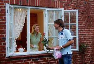 Reetdachhus an de Diek