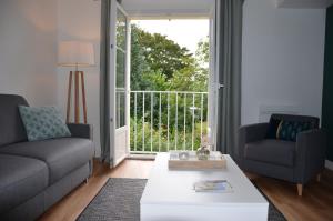 Appartements Grand T2 Port de Vannes, vue sur jardin : photos des chambres