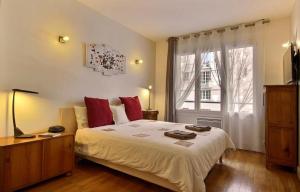 Appartements Superbe Appartement Parc Tete d'Or, 92 M2 , Parking : photos des chambres