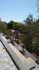 The large bougainvillea house Kythira Greece