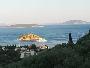 Stone House in olive grove Argolida Greece