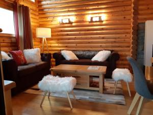 Chalets CHALET SCANDINAVE ALASKAN classe 4 ETOILES : photos des chambres