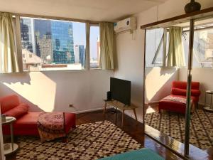 Bright, open view studio in Retiro