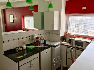 Bright, open view studio in Retiro