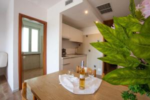 Apartment mit Balkon