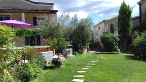 Maisons de vacances Gites du Mas Gibert a SAUSSINES entre Nimes et Montpellier : photos des chambres