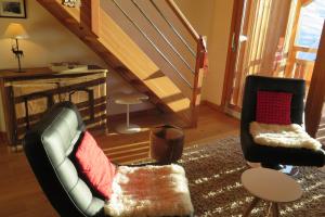 Appartements Les Chalets du Chaberton, Pied de pistes et Spa : photos des chambres