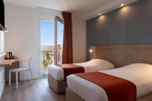 Hotels Kyriad Montpellier Ouest St Jean de Vedas - A709 : Chambre Lits Jumeaux Standard