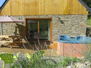 Maisons de vacances Chalet Le Bordarriben sauna & spa : photos des chambres