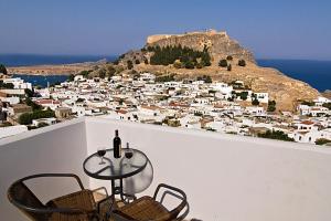 Lindos Panorama Rhodes Greece