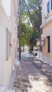 Boutique house at the Central Square of Pythagorio Samos Greece