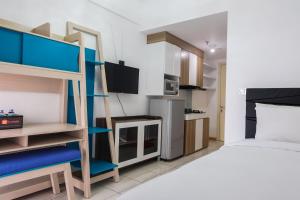 Contemporer Studio Apartment M-Town Residence near Summarecon Mall Serpong By Travelio