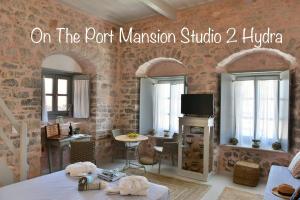 On The Port Mansion Studio 2 Hydra Hydra Greece