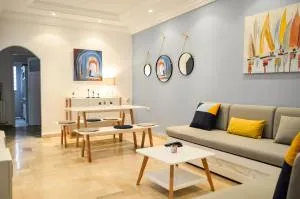 Cosy apartment @ La marsa Corniche-Beach - La Marsa