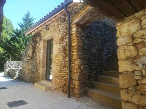 Maisons de vacances Gite Les Combes Montignac Lascaux : Chambre Double - Vue sur Parc