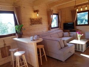 Domki całoroczne z kominkiem - SKAŁA i GŁAZ