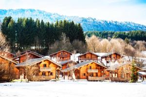 Hotell Résidence Néméa Les Chalets du Bois de Champelle Morillon Prantsusmaa