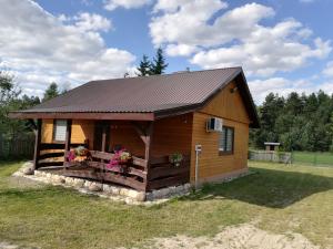 Ferienhaus Stawiska nad tanwia Jędrzejówka Polen