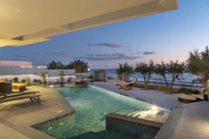 Seafront Luxury Moonlight Villa in South East Crete with Breathtaking Views Lasithi Greece