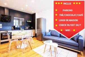 Appartements Legend - Le Saint Laurent - Parking - Wifi - 24/7 - cosy : photos des chambres